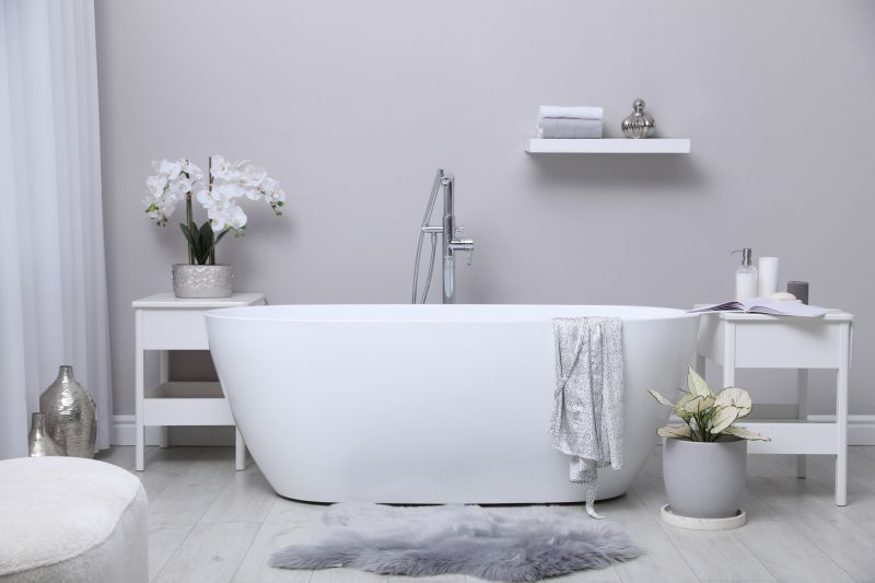 Freestanding Oval Tub
